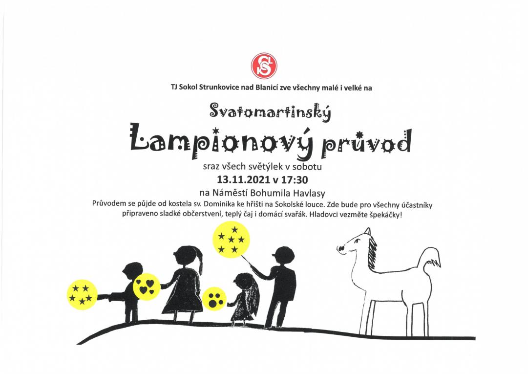 Svatomartinský lampionový průvod